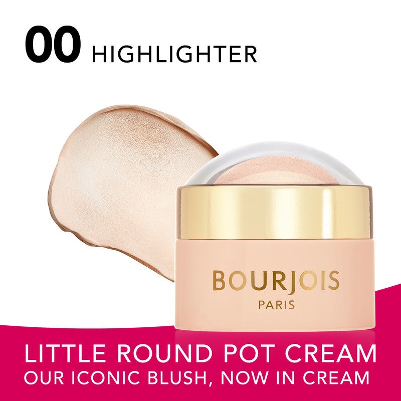 BOURJOIS PARIS بروجواي ليتل راوند بوت كريم بلش - 00 - هايلايتر، 8.5 جرام - Image 2